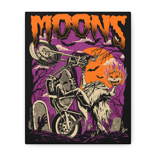MOONSMC® FXR Headless Horsemen Graveyard Wheelie Canvas Wrap Purple