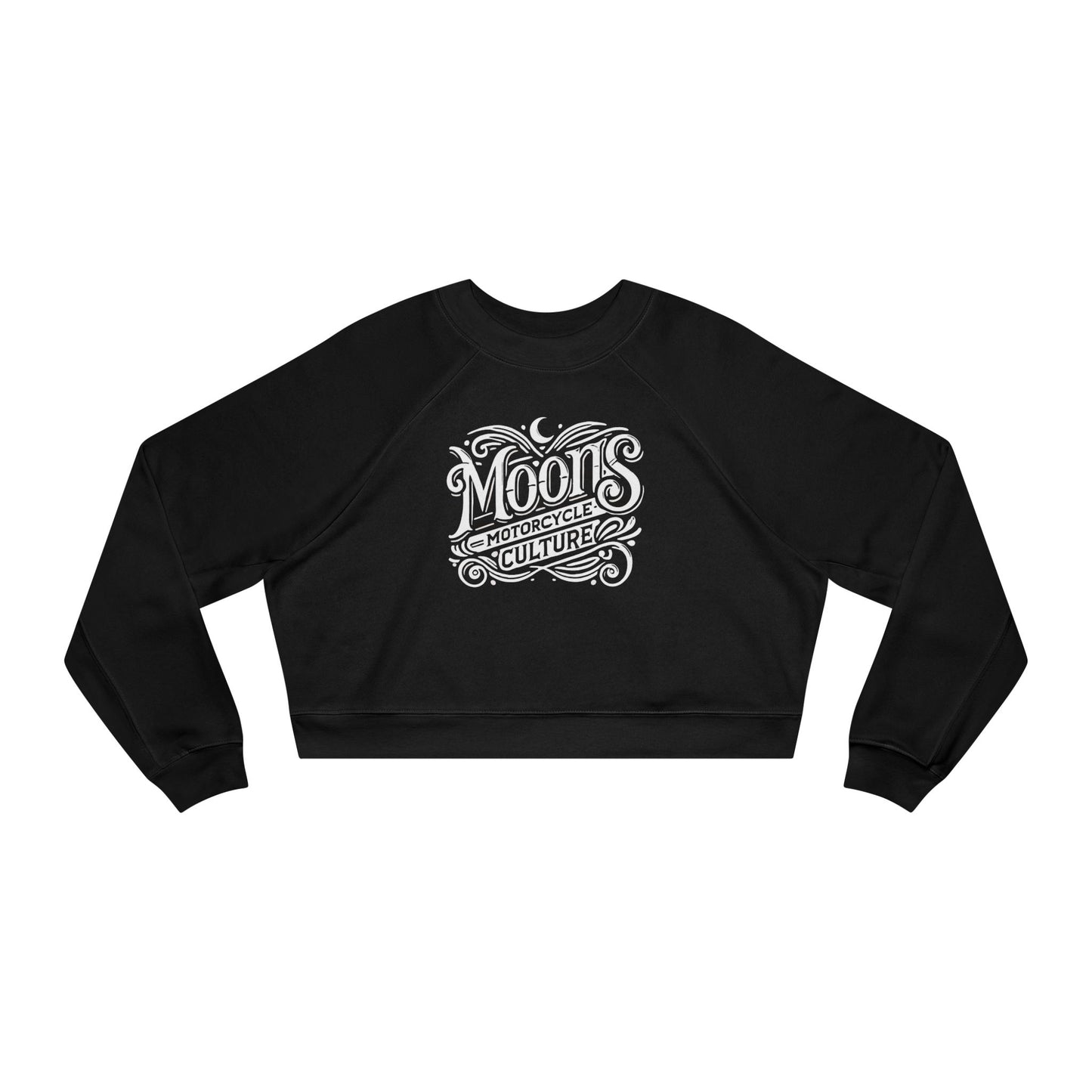 MOONSMC® "The Saloon" Women's Cropped Fleece Pullover