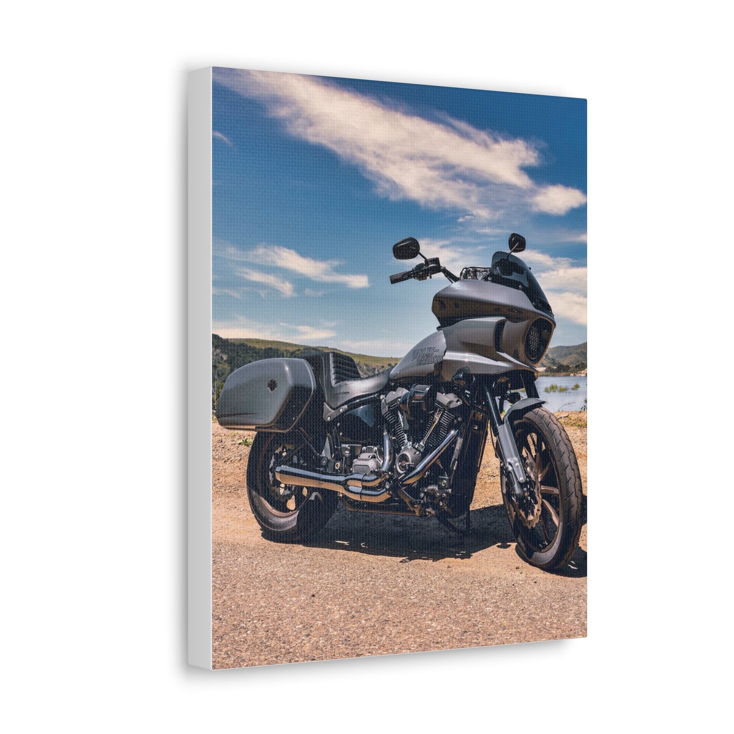 Softail M8 FXLRST - Oak Canyon Ranch, California Canvas Gallery Wraps