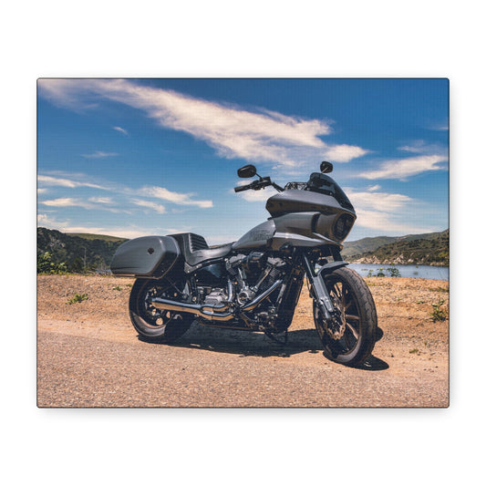 MOONSMC® Softail M8 FXLRST Oak Canyon Ranch Angled View Canvas