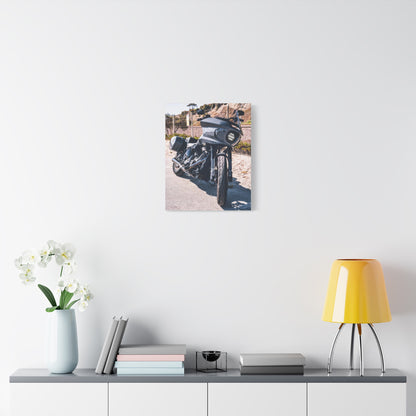 MOONSMC® Softail FXLRST Dana Point California Canvas Gallery Wrap