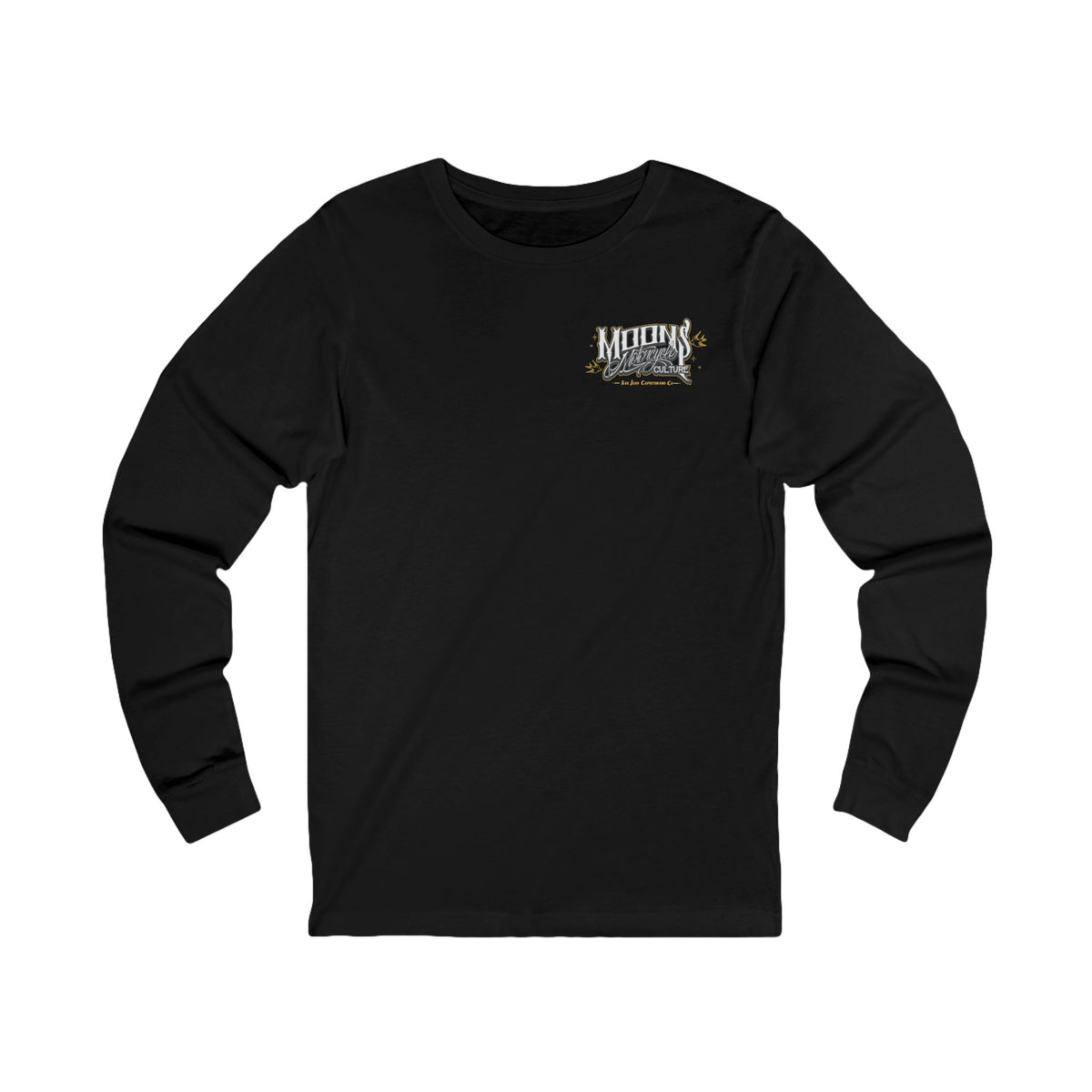 MOONSMC San Juan Capistrano OG Logo long sleeve tee in black