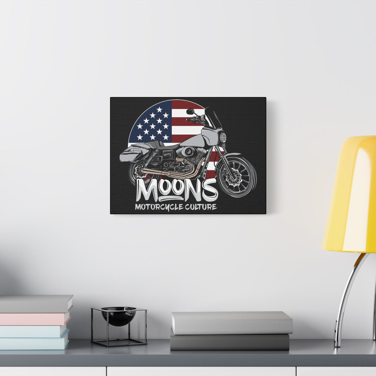 MOONSMC® 2001 Dyna FXDXT MURICA Canvas Gallery Wrap