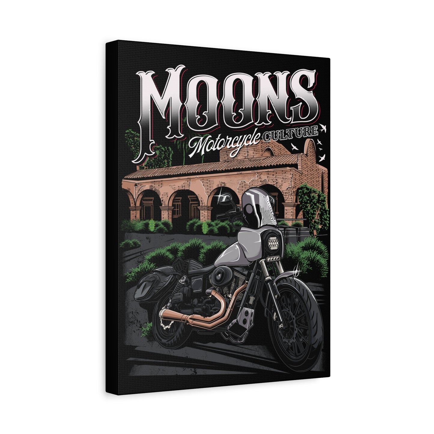 MOONSMC® San Juan Capistrano - Mission Dyna Matte Canvas Wall Art