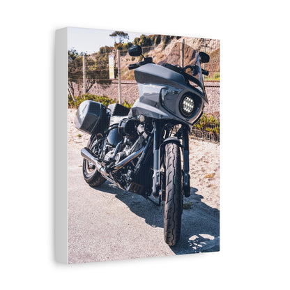 MOONSMC® Softail FXLRST Dana Point California Canvas Gallery Wrap