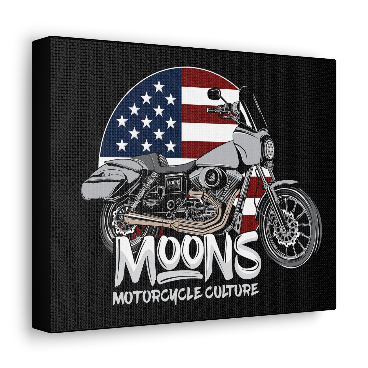 2001 Dyna FXDXT "MURICA" - Canvas Gallery Wrap