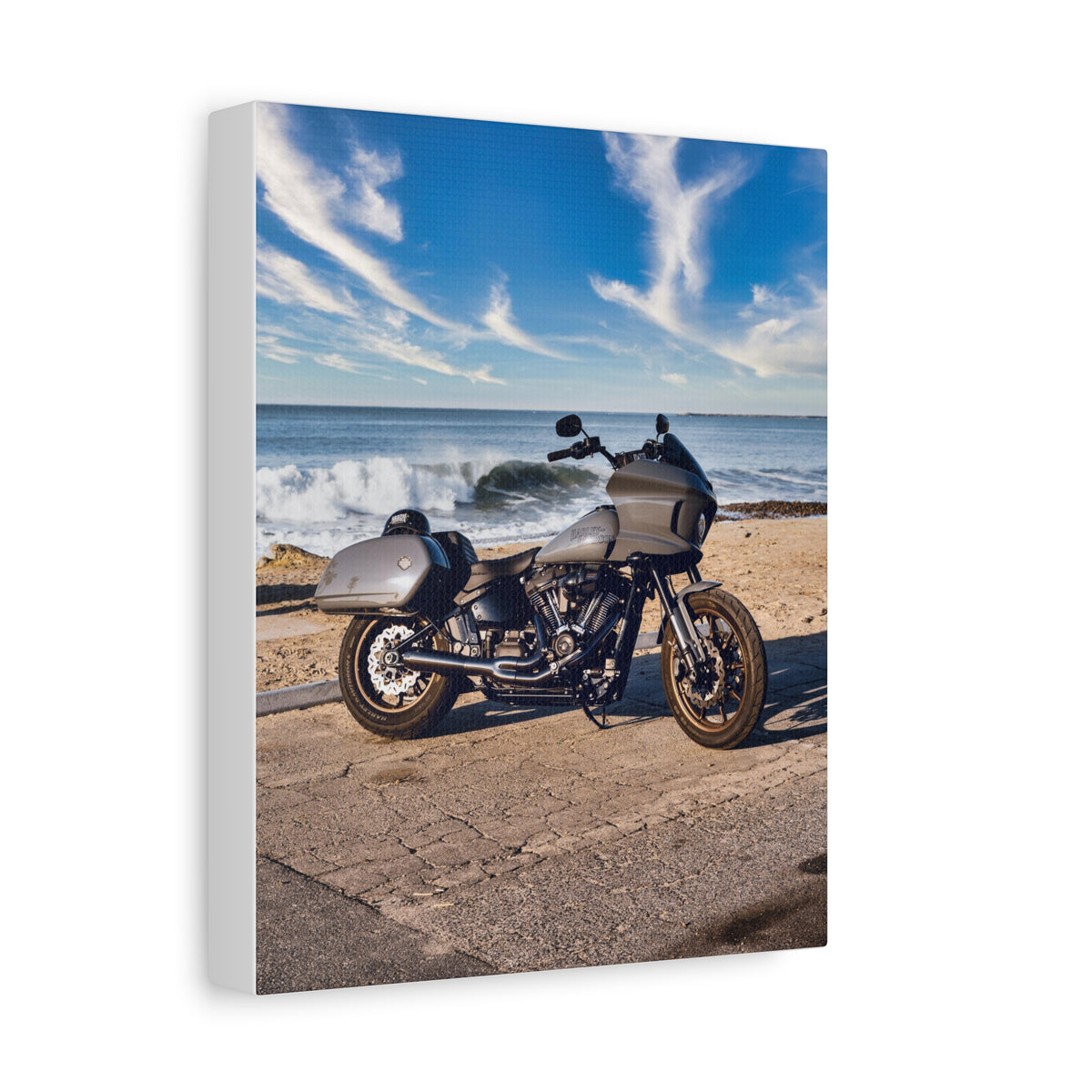 MOONSMC® Softail M8 FXLRST Capistrano Beach Canvas Gallery Wrap