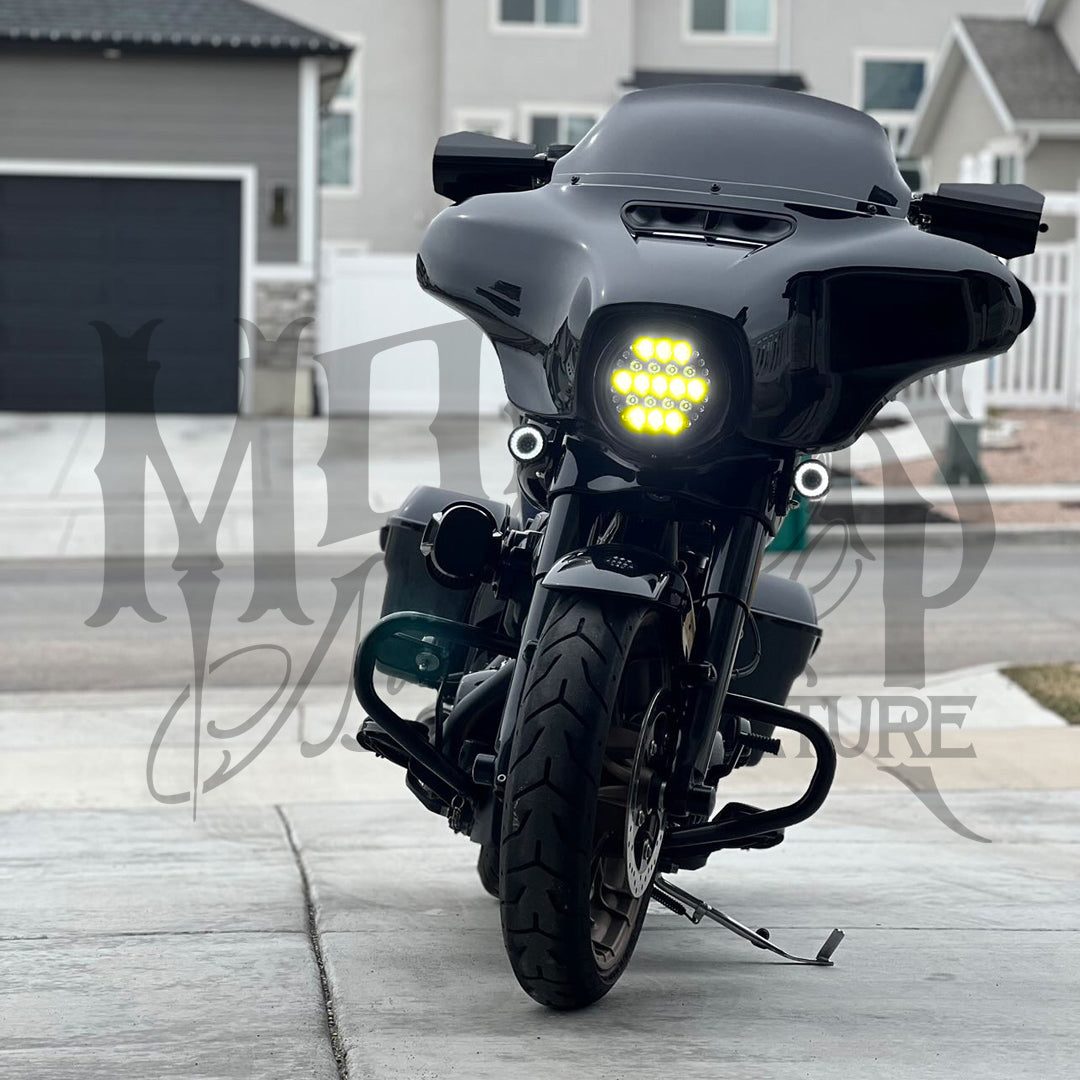 7" MOONSMC® Moonmaker Fly Eye® V2 LED Headlight