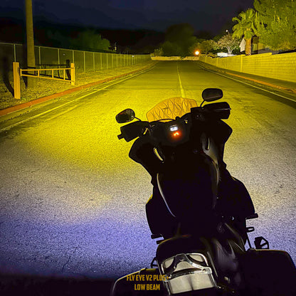 MOONSMC® Moonmaker Fly Eye® V2 5.75″ LED Headlight - MOONSMC® // Moons Motorcycle Culture