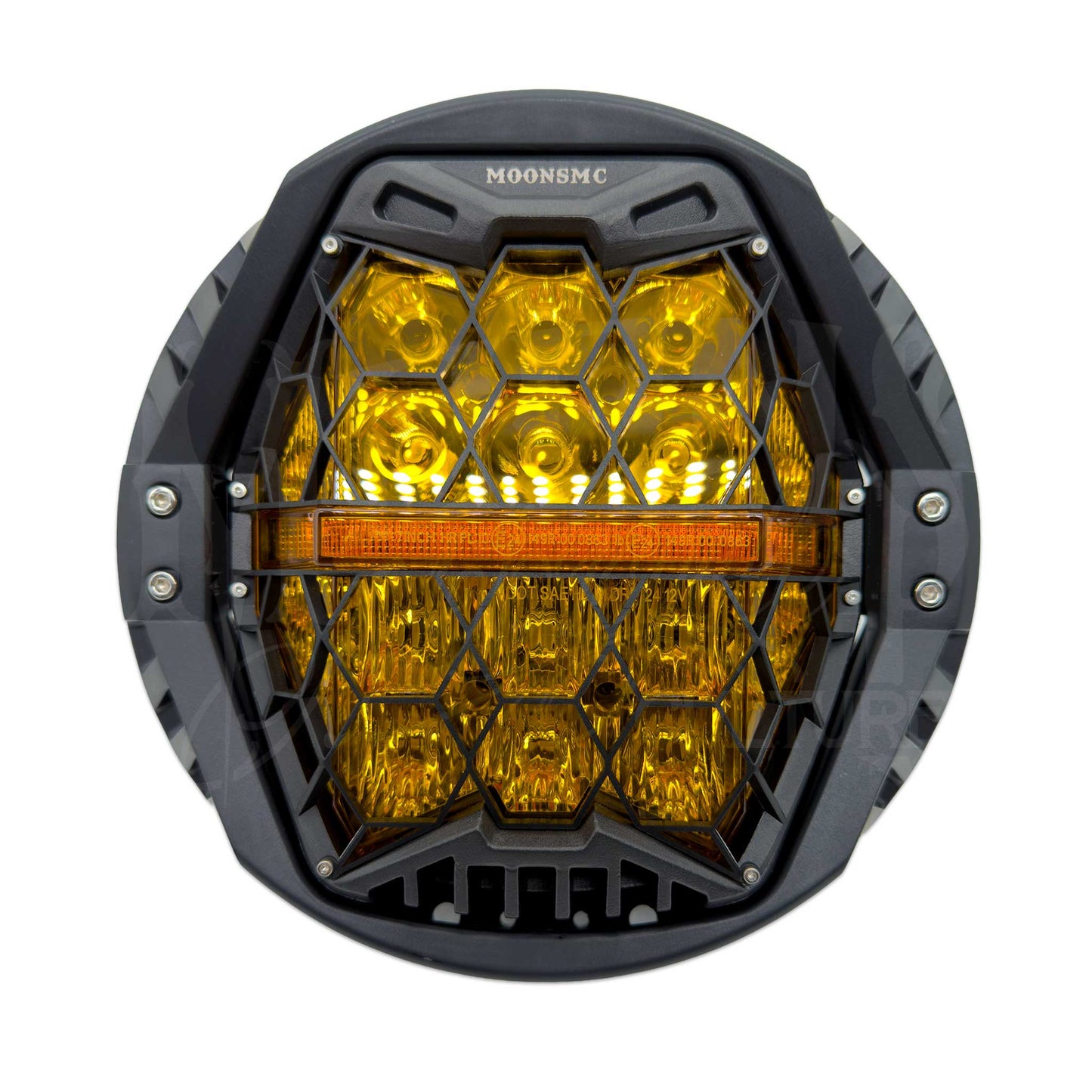 MOONSMC® 7" HexBeam Pro Series LED Headlight for Touring Models