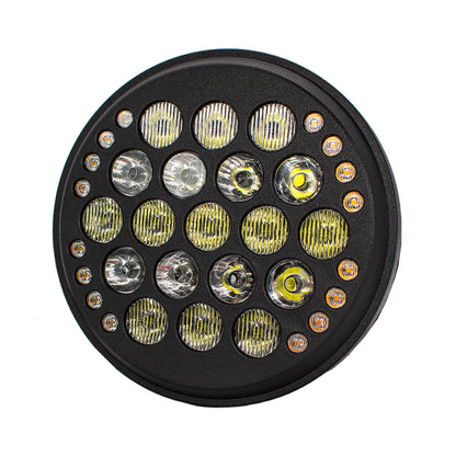 MOONSMC® Moonmaker Fly Eye® V2 5.75″ LED Headlight for harley-davidson softail dyna sportster FXR