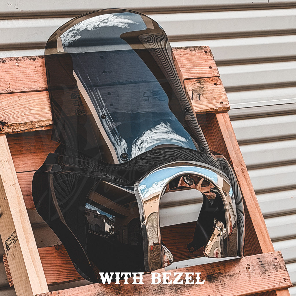 MOONSMC® Dyna FXDXT T-Sport Repop Headlight Trim Cover - Chrome