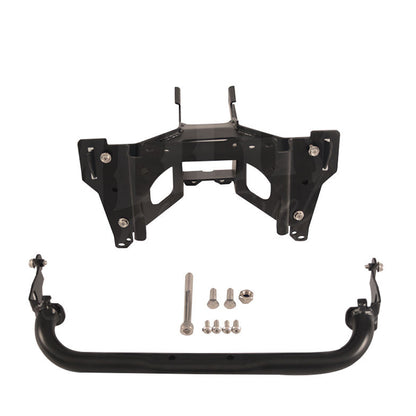 MOONSMC FXLRST-style fairing brackets, curved support bar and mounting hardware.