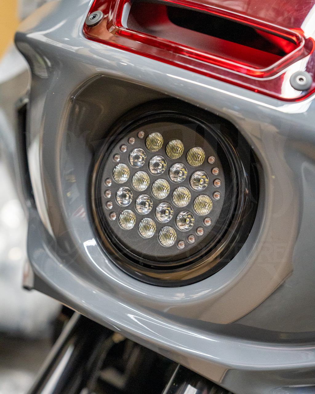 MOONSMC® Softail Low Rider ST FXLRST Headlight Trim Ring Replacement