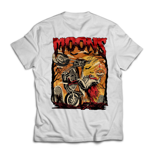 MOONSMC® FXR Headless Horsemen Graveyard Wheelie T-Shirt Red