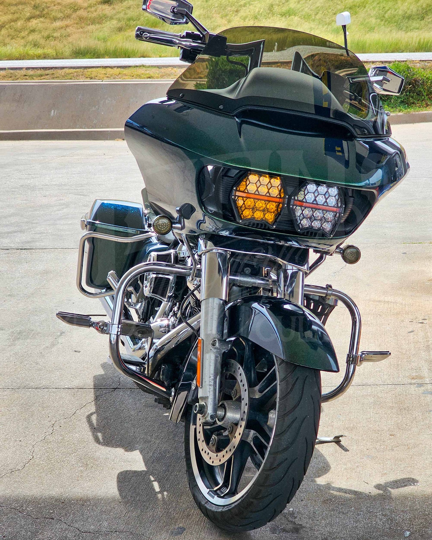 MOONSMC® HexBeam Pro Series 2015-2023 Road Glide LED Headlight