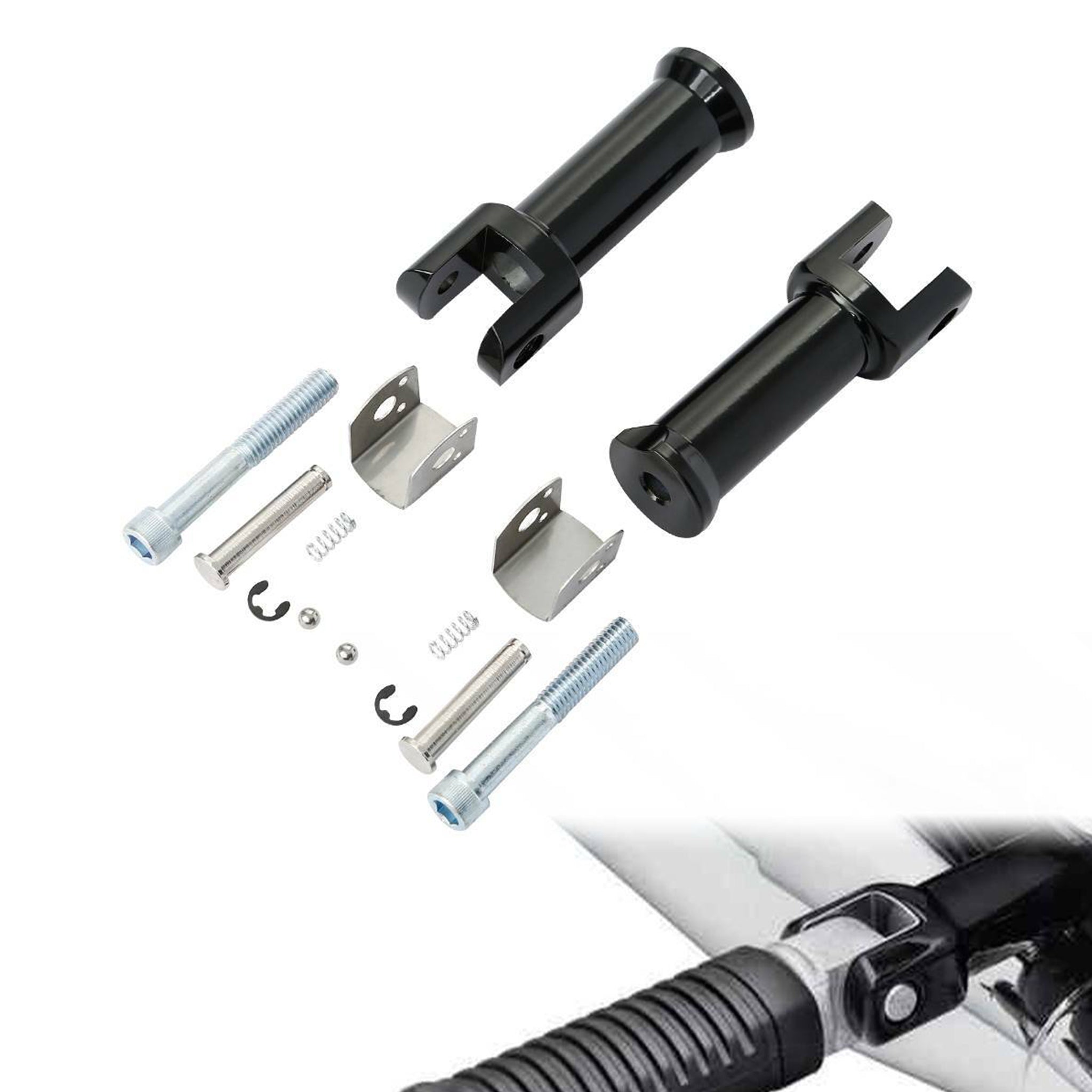 MOONSMC® 2018-2025 Softail Passenger FootPegs Support Mount Kit