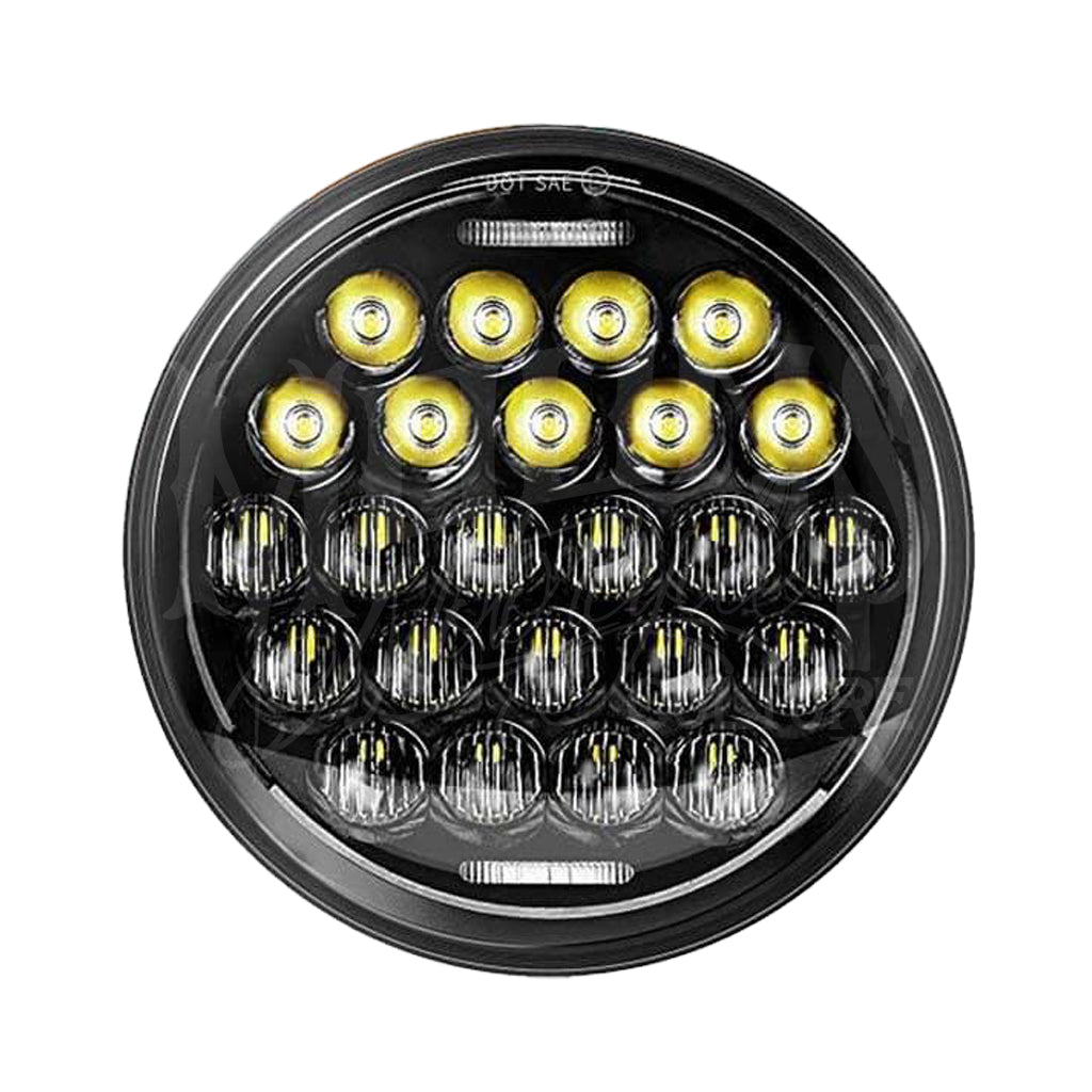 5.75 MOONSMC® Spyder V2 LED Headlight for Harley