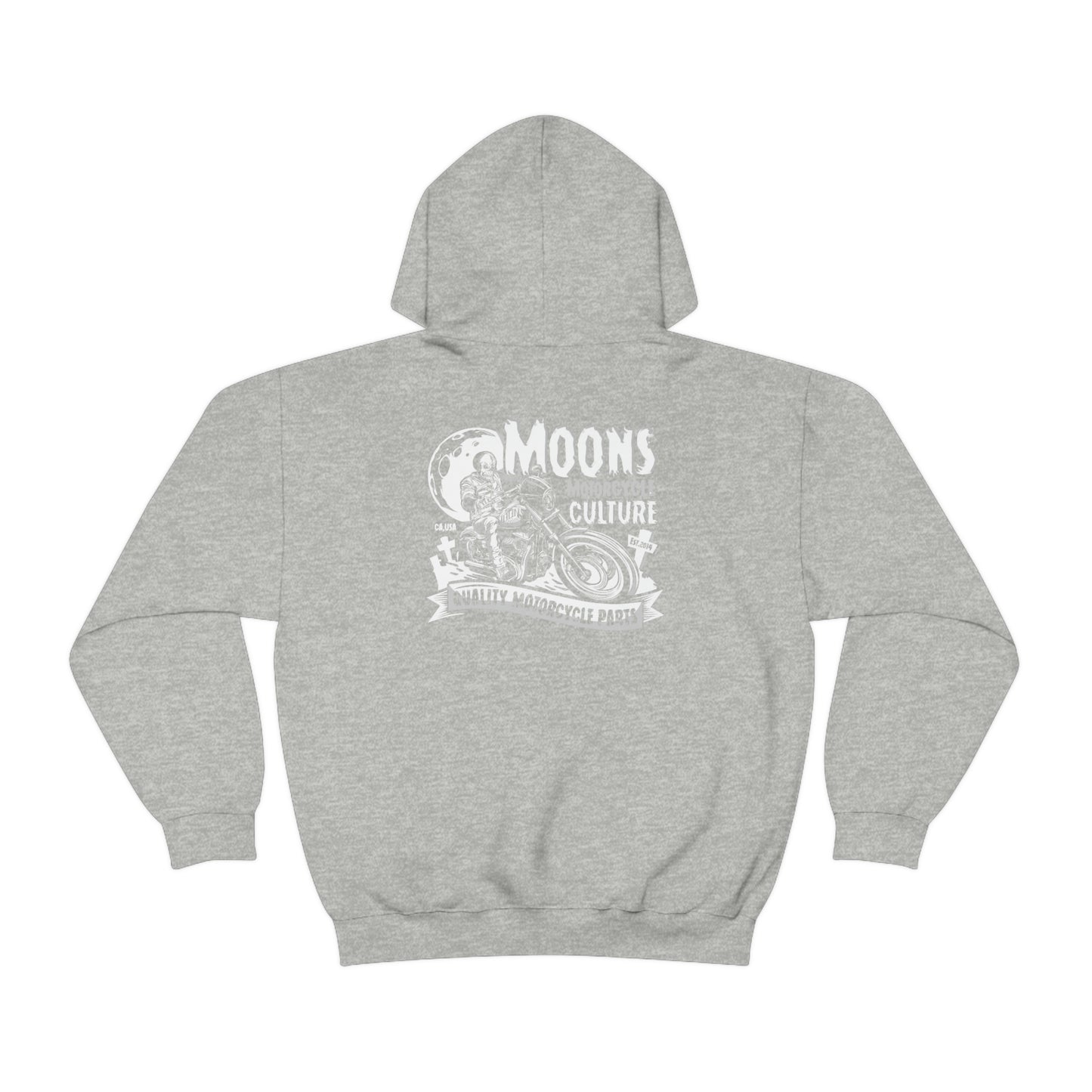 MOONSMC® FXLRS Skull Rider Hooded Sweatshirt