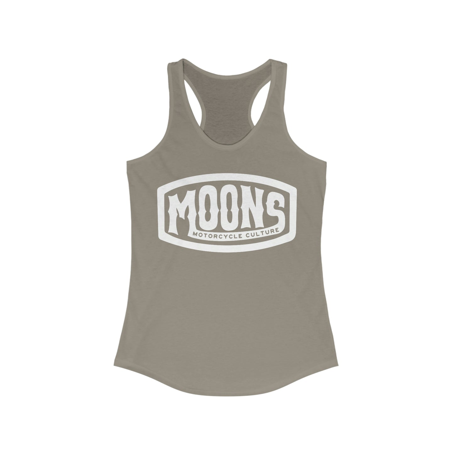 MOONSMC Vintage Badge Women's Racerback Tank Top