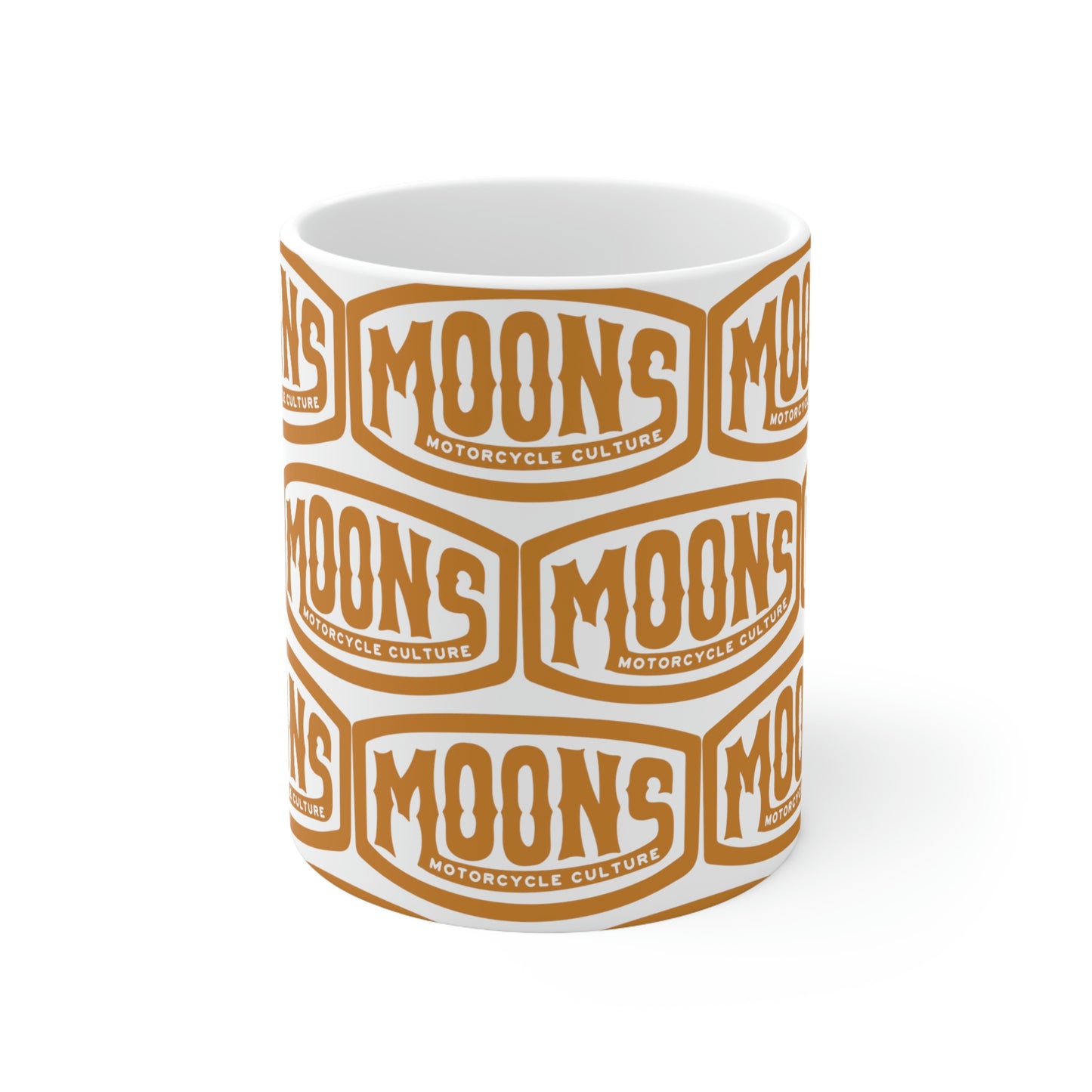 MOONSMC® Vintage Badge Logo Ceramic Mug 11oz