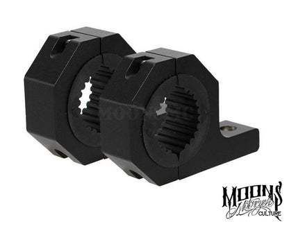 MOONSMC® Universal LED Light Bar Brackets, Lighting,Parts, MOONS, MOONSMC® // Moons Motorcycle Culture