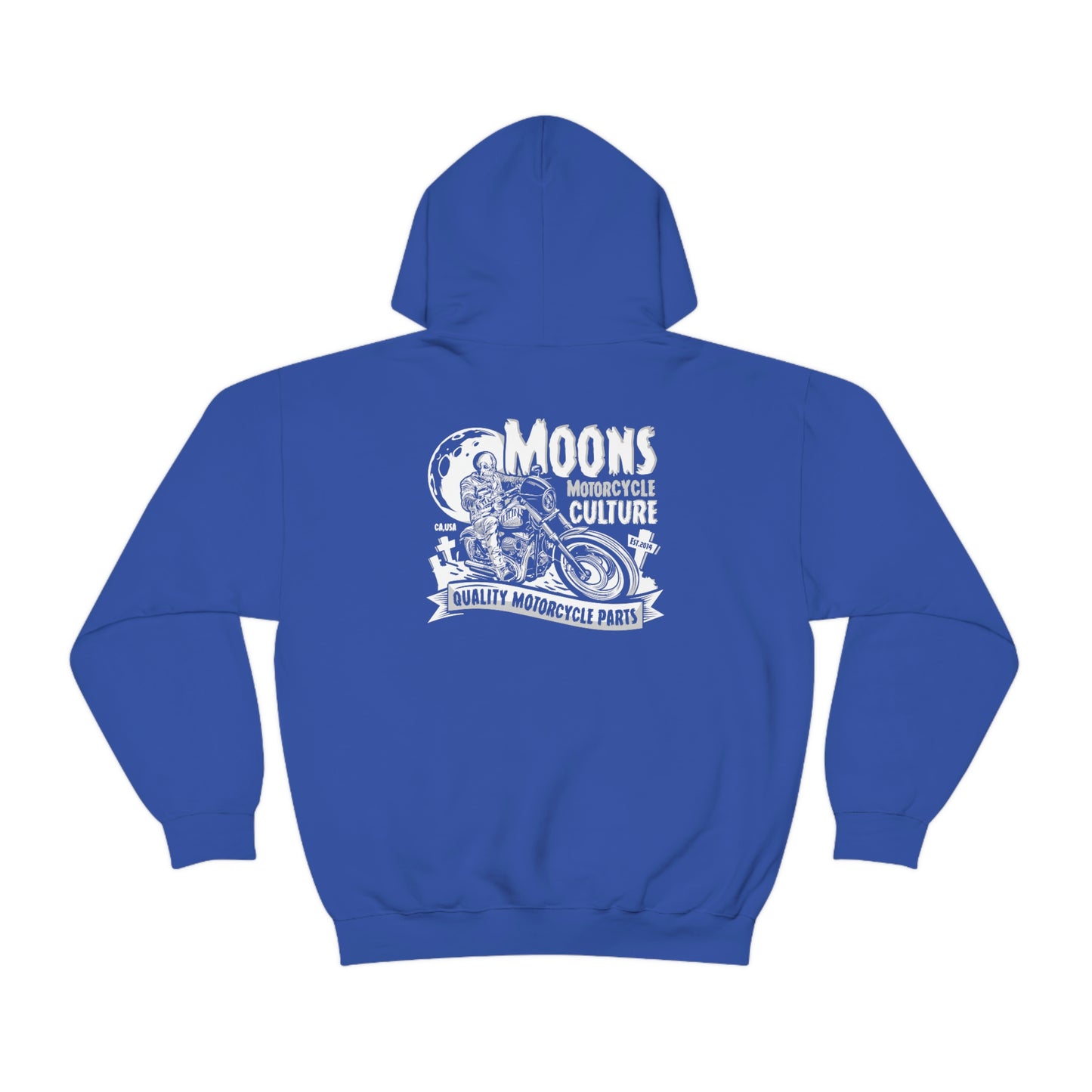 MOONSMC® FXLRS Skull Rider Hooded Sweatshirt