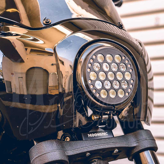 MOONSMC® 2018-2021 ローライダー S / FXLRS ヘッドライトブロック