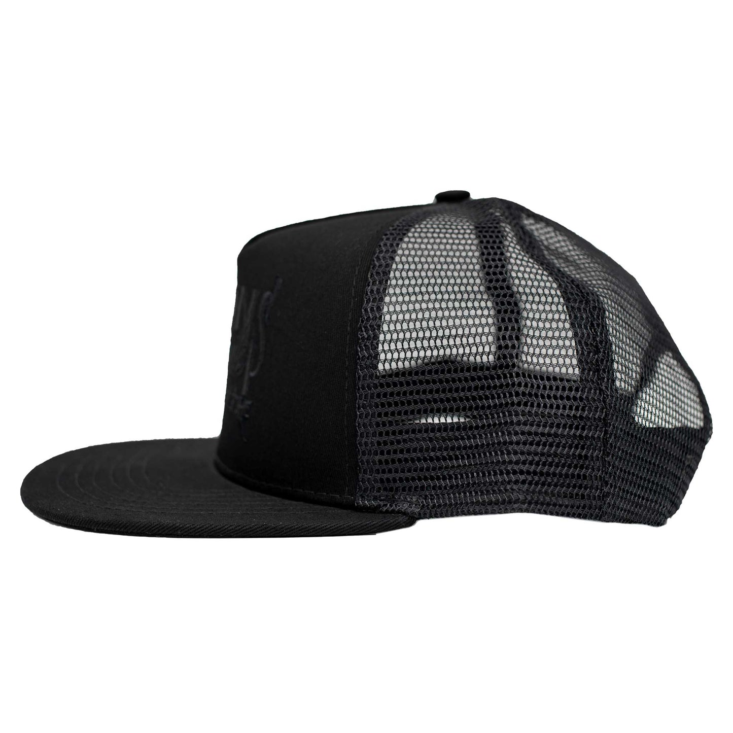 MOONSMC® OG Logo Black / Black Snapback Hat
