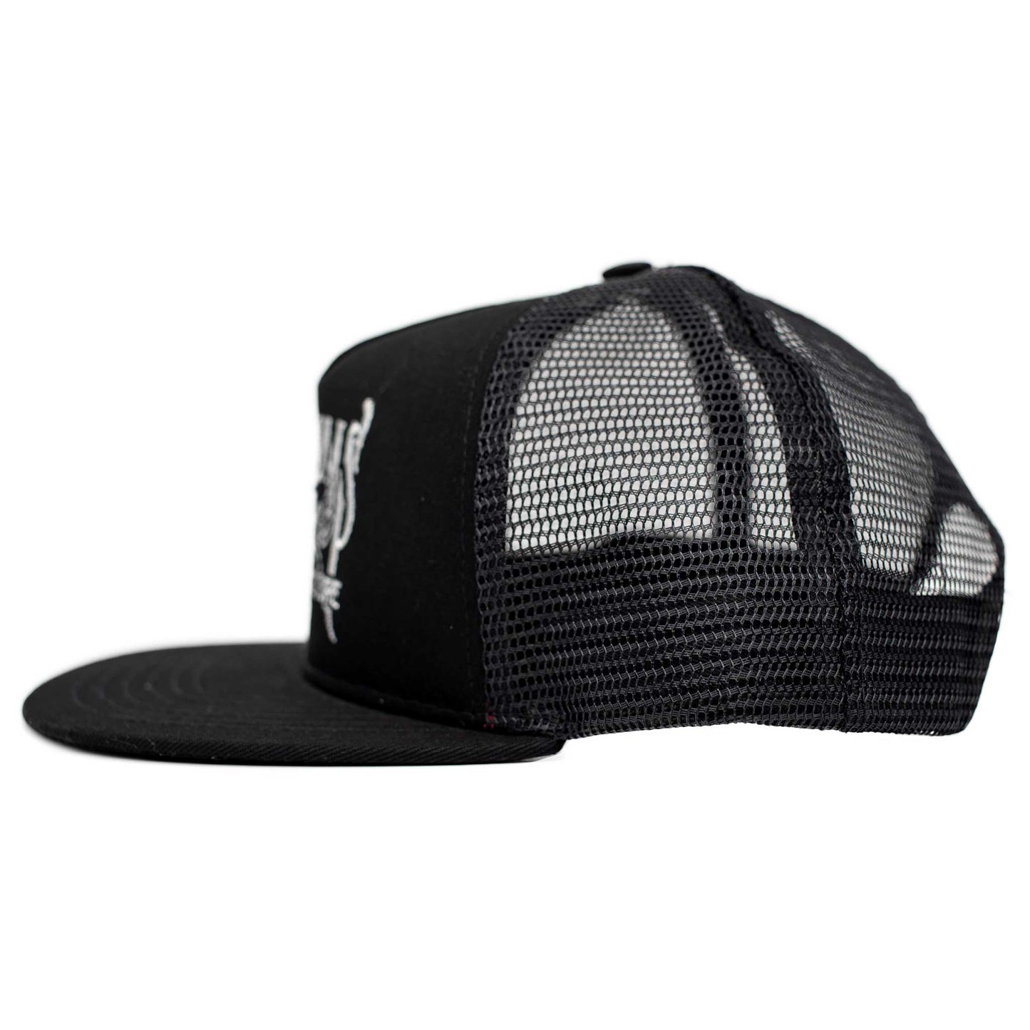 MOONSMC® OG Logo Black / Silver Snapback Hat