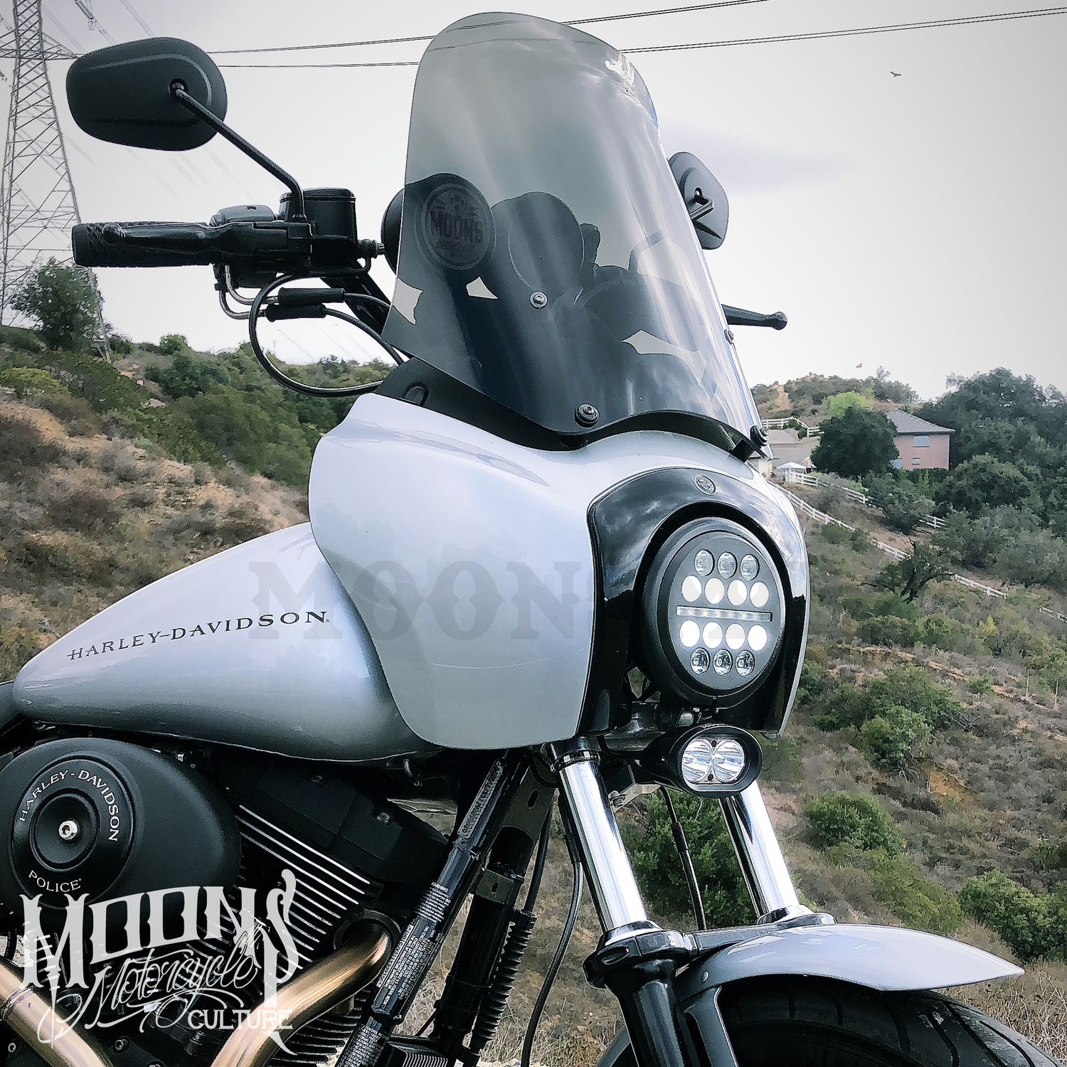 MOONSMC® Dual Beam LED Light Bar, Lighting, MOONS, MOONSMC® // Moons Motorcycle Culture