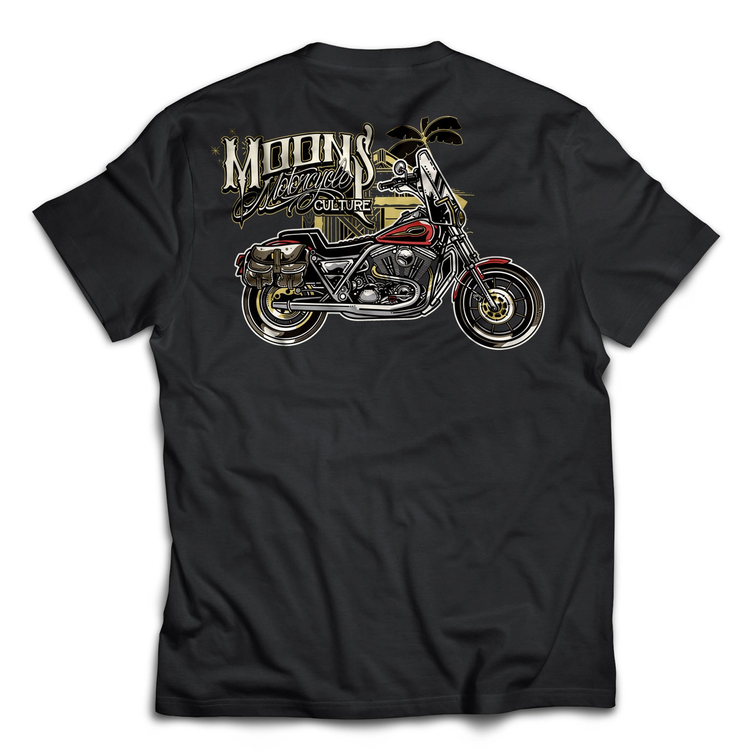 MOONSMC® Red Rider FXR T-Shirt, Apparel, MOONS, MOONSMC® // Moons Motorcycle Culture
