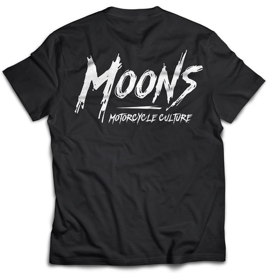 MOONSMC® グラフィティタイプロゴ ヘビーコットン Tシャツ