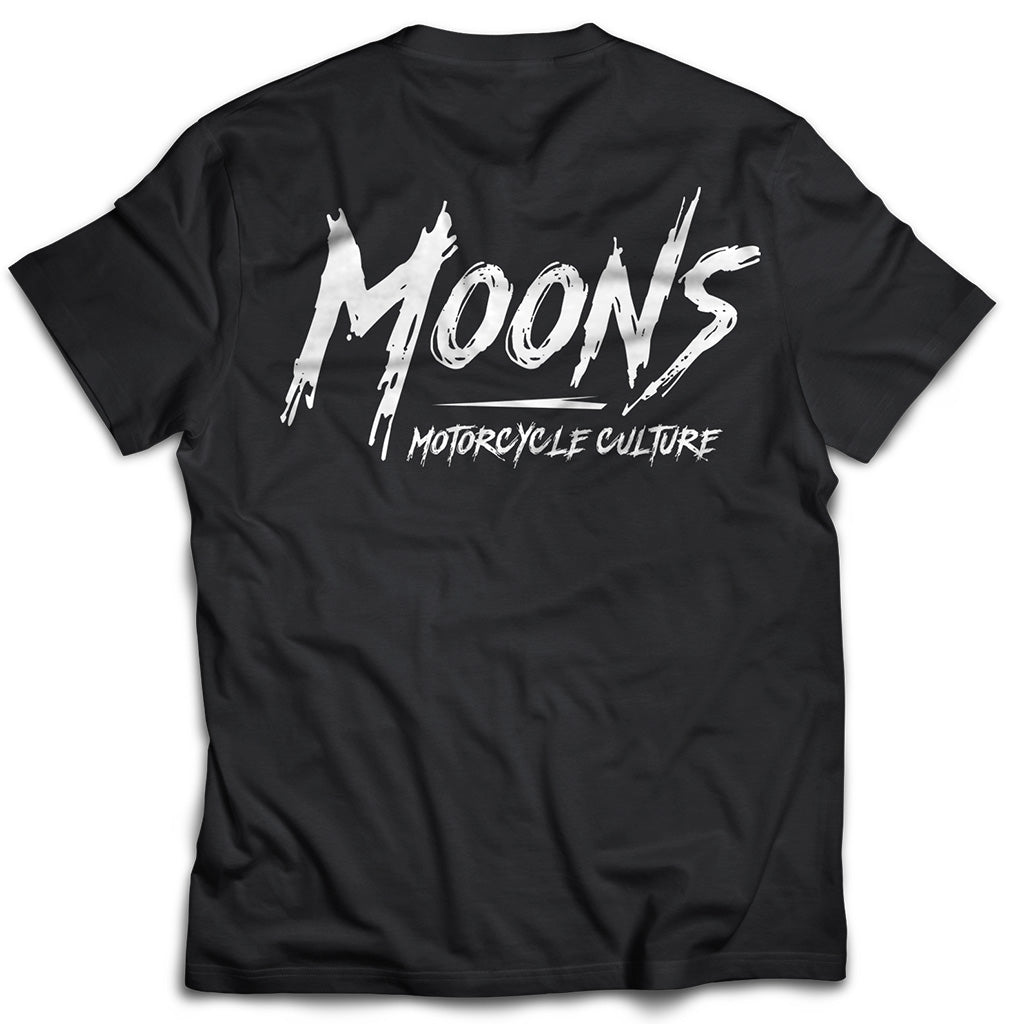 MOONSMC® Graffiti Type Logo Heavy Cotton T-Shirt