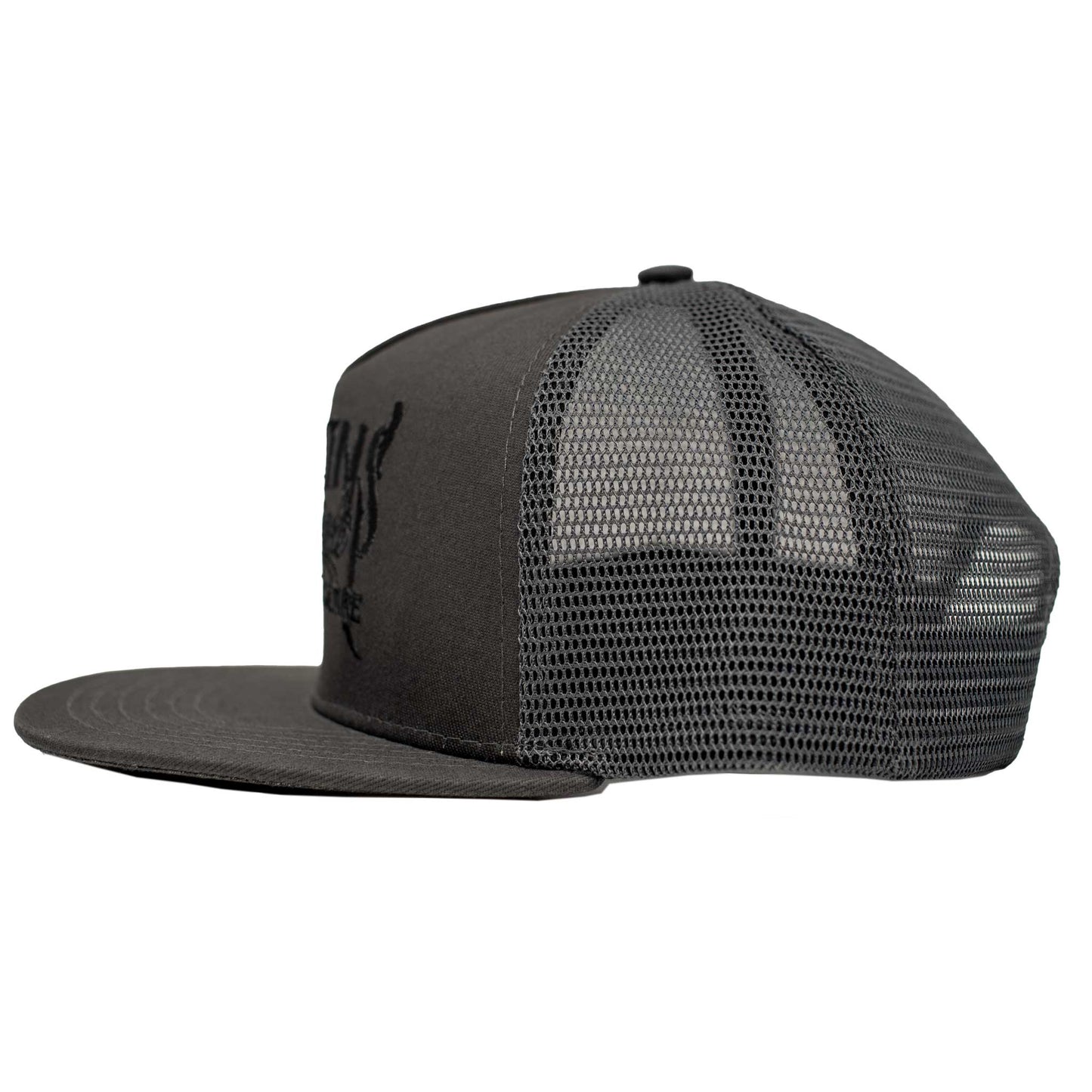 MOONSMC® OG Logo Gray / Black Snapback Hat