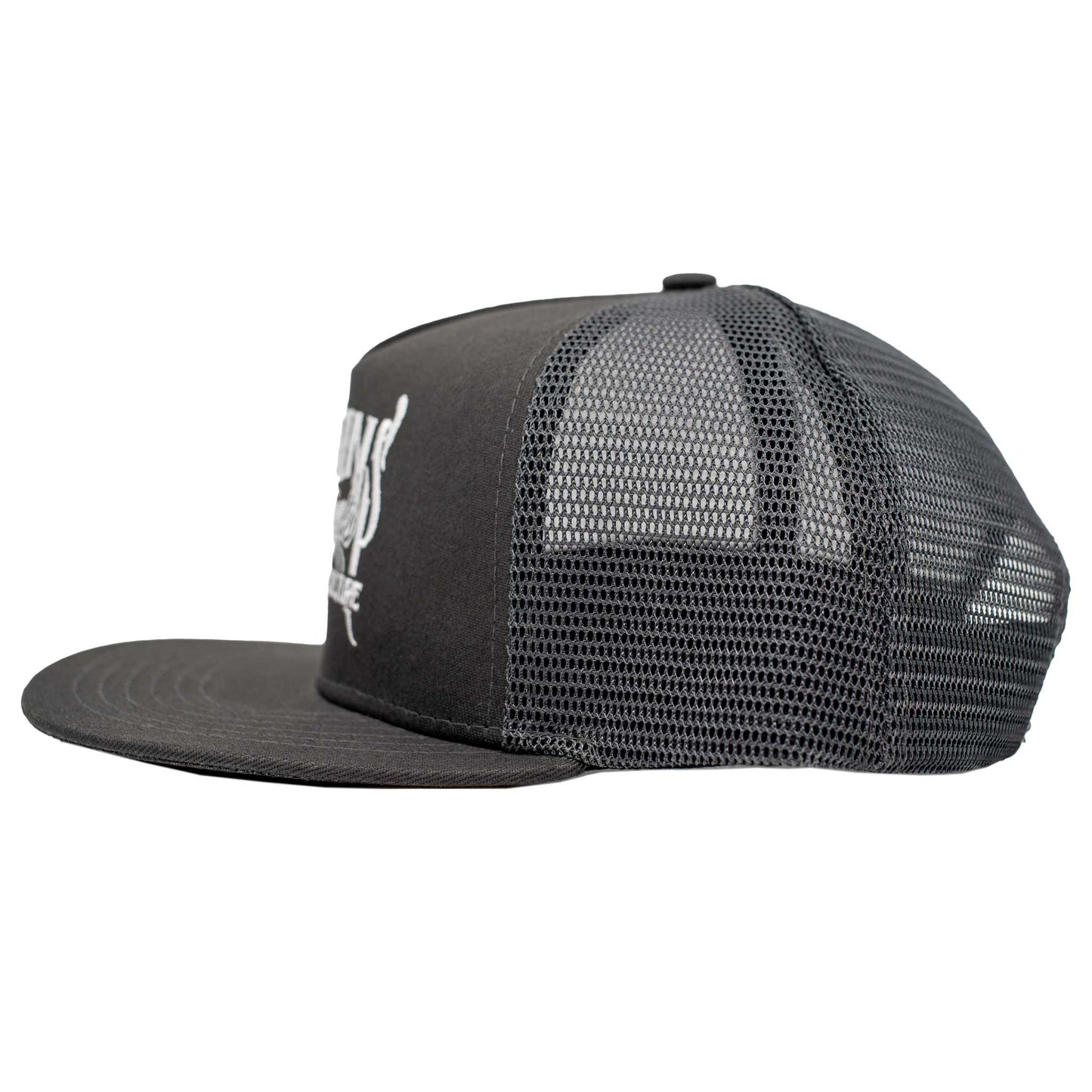 MOONSMC® OG Logo Gray / White Snapback Hat