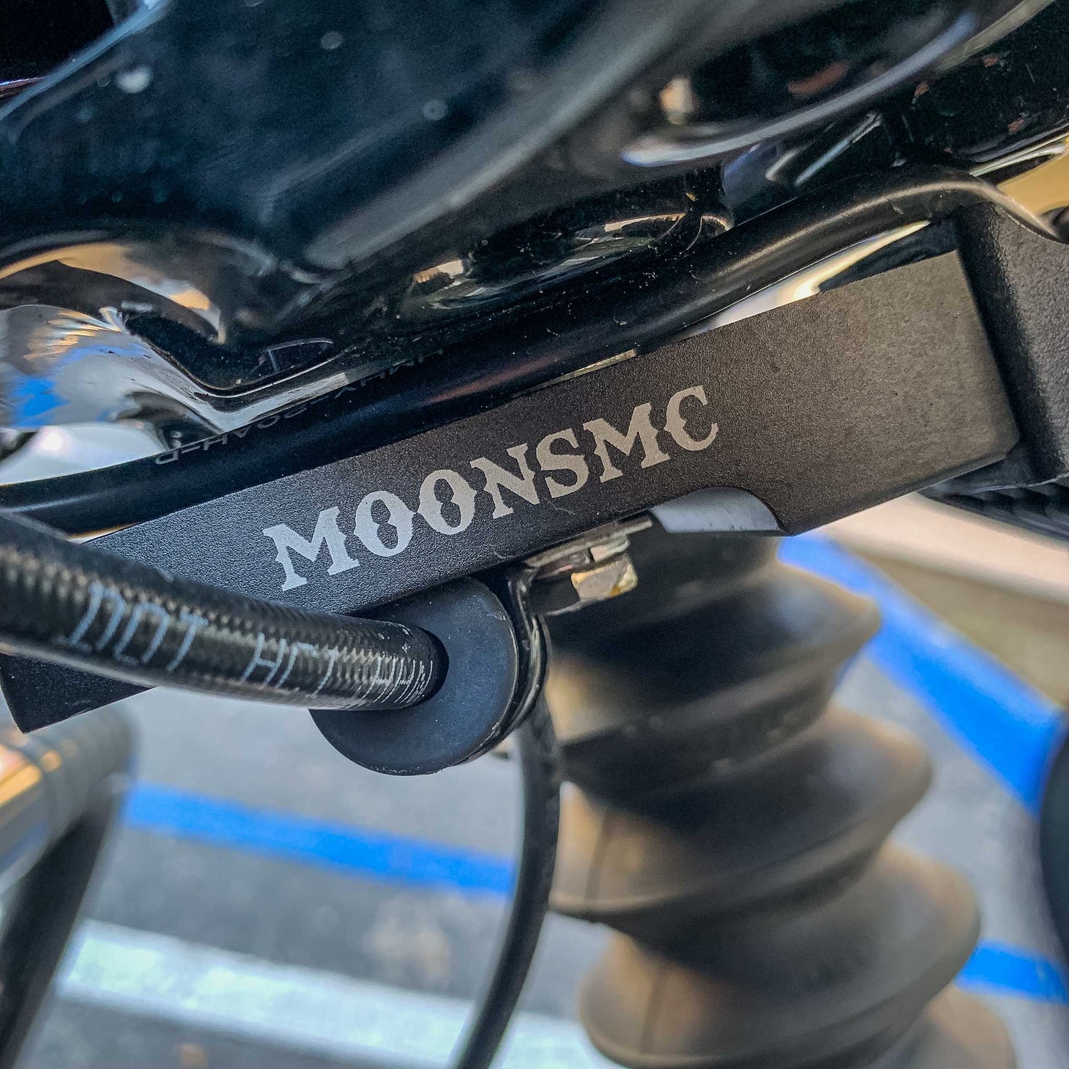 MOONSMC® LED Light Bar Bracket, Lighting,Parts, MOONS, MOONSMC® // Moons Motorcycle Culture