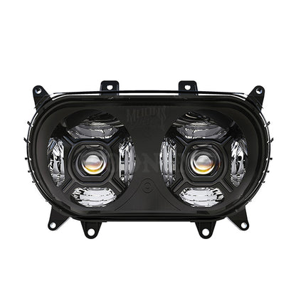 MOONSMC® Road Glide 2015-2024 Moonmaker LED Headlight - MOONSMC® // Moons Motorcycle Culture