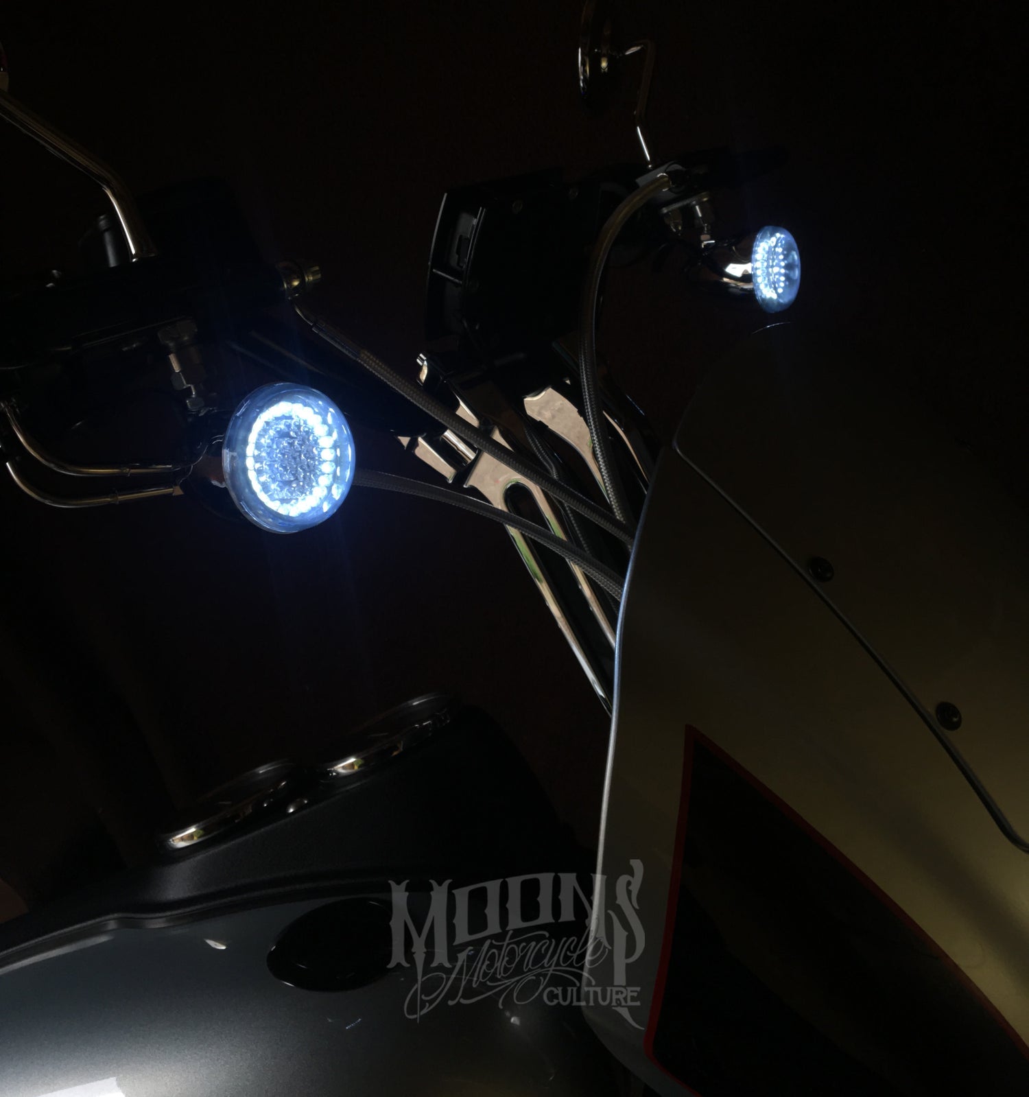 MOONSMC® MOONPODS LED Turn Signals, Lighting,Parts, MOONS, MOONSMC® // Moons Motorcycle Culture