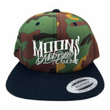MOONSMC® OG Logo Black / Camo Snapback Hat