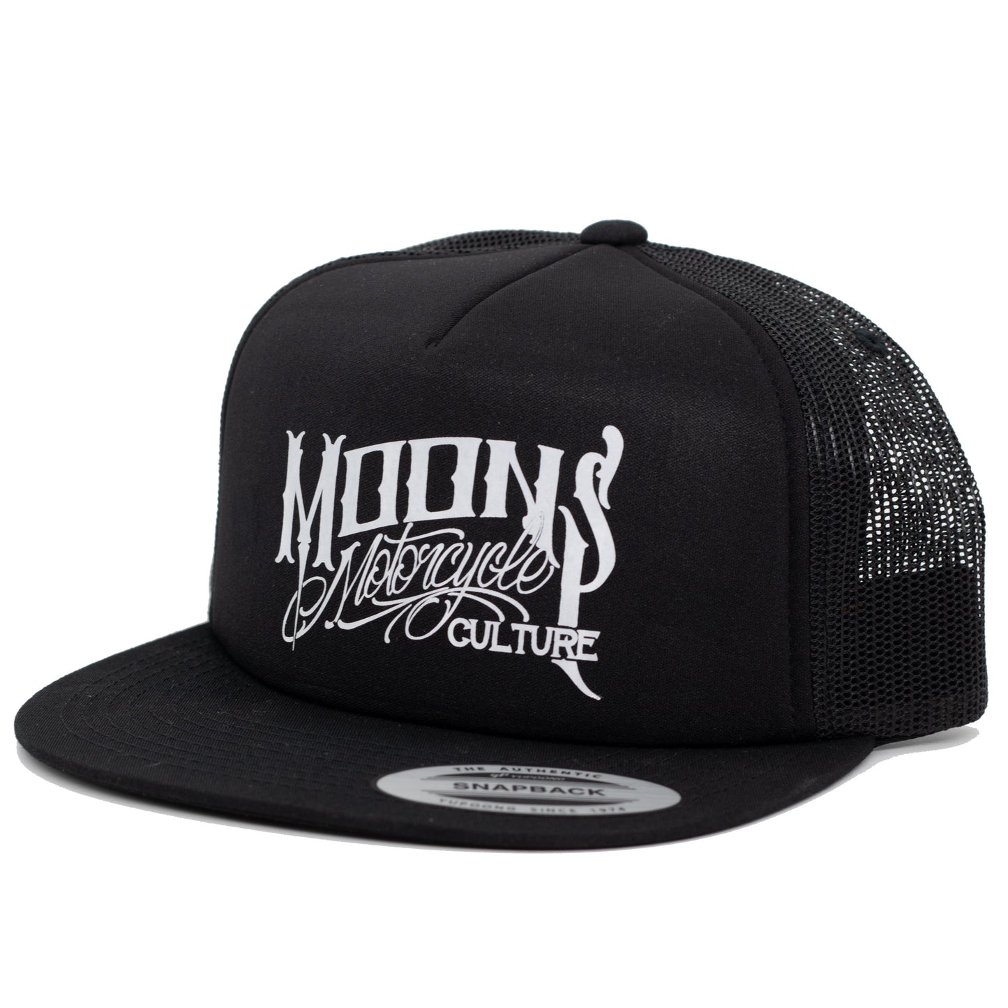 MOONSMC® OG Logo Foam Trucker Hat, Apparel, MOONS, MOONSMC® // Moons Motorcycle Culture