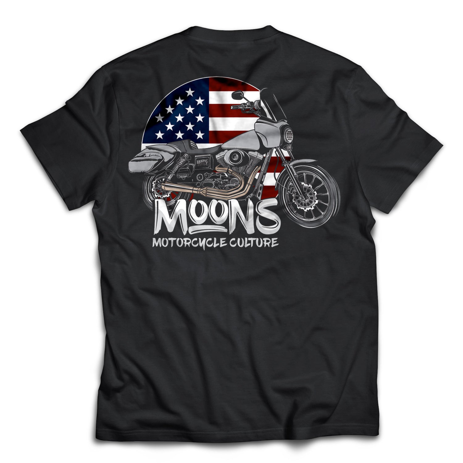 MOONSMC® FXDT / T-SPORT MURICA T-Shirt, Apparel, MOONS, MOONSMC® // Moons Motorcycle Culture