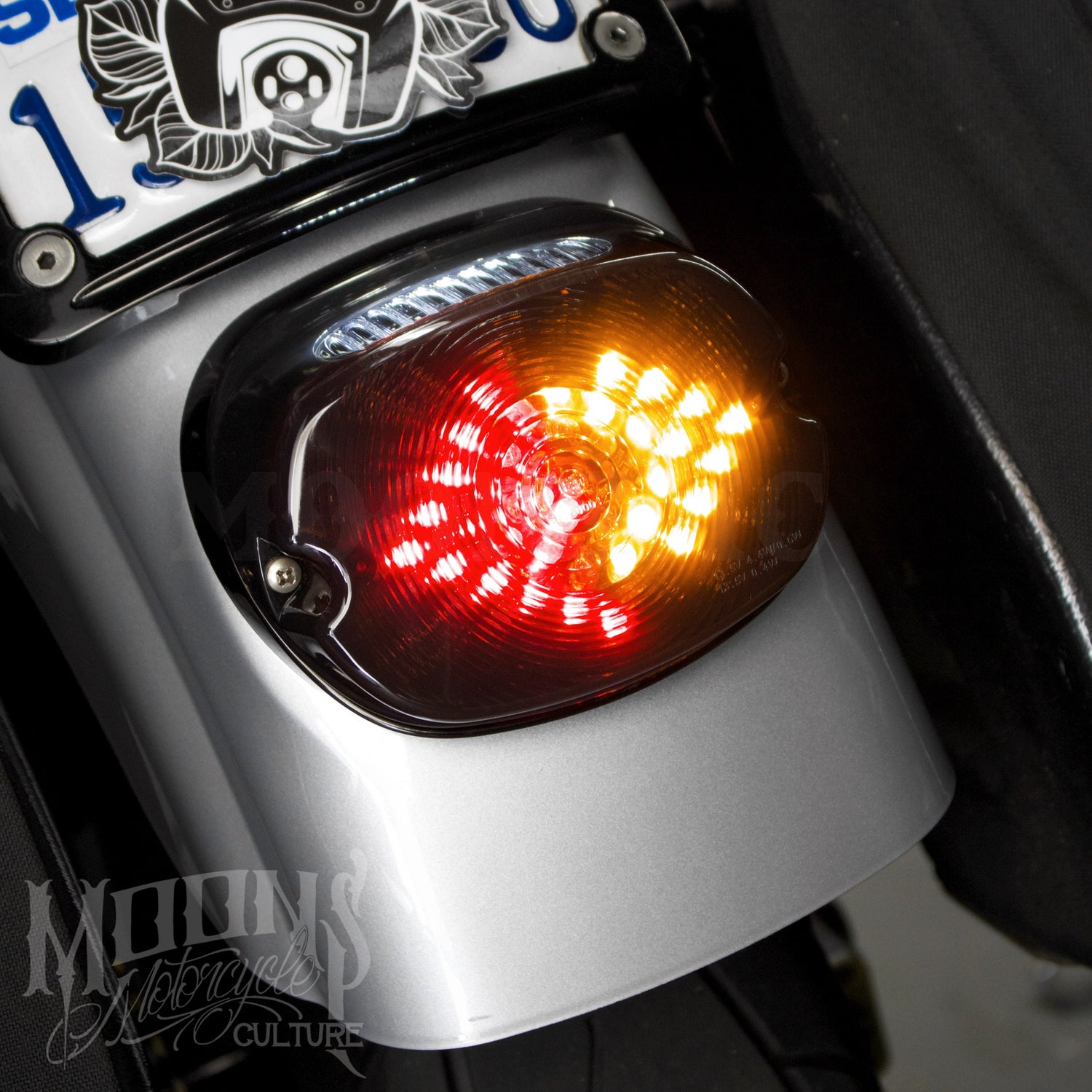 MOONSMC® Low Profile LED Tail light V2, Lighting, MOONS, MOONSMC® // Moons Motorcycle Culture