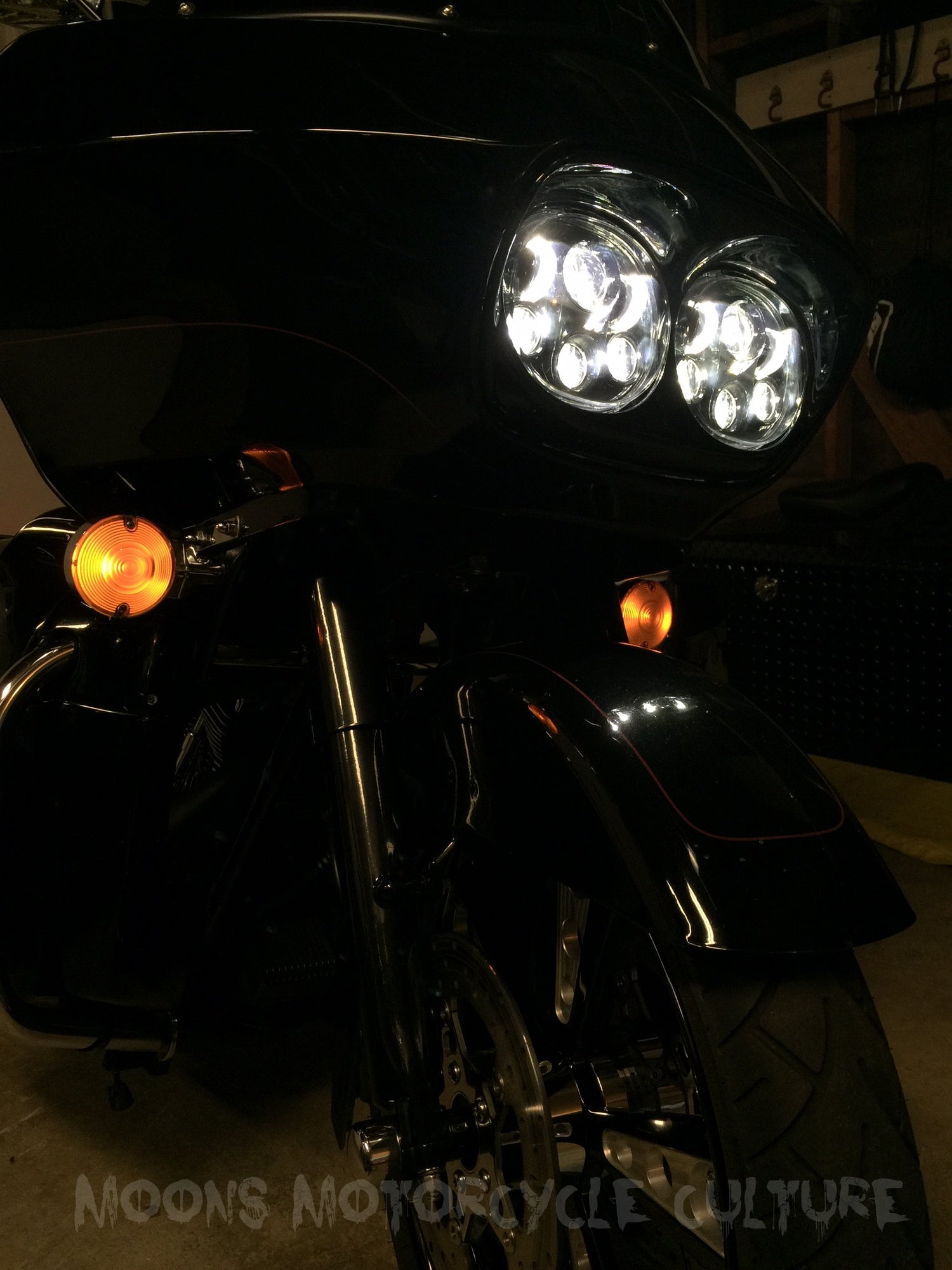 MOONSMC® Road Glide LED Moonmaker Headlight, Lighting, MOONS, MOONSMC® // Moons Motorcycle Culture